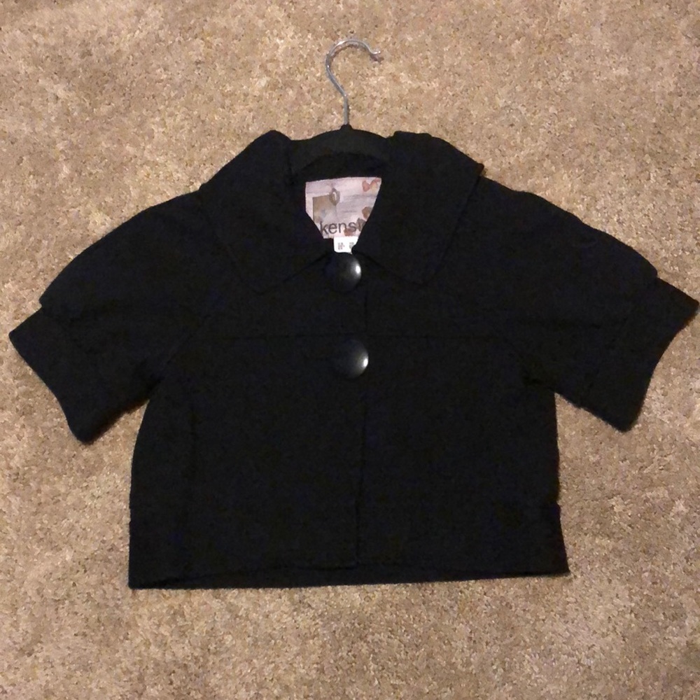 Kensie Size XS crop dress jacket